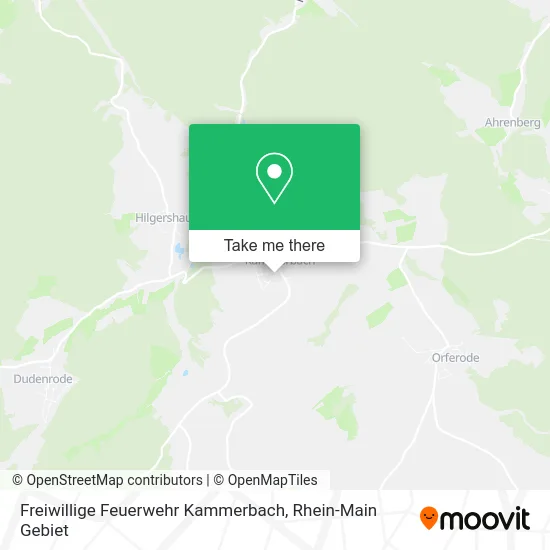 Карта Freiwillige Feuerwehr Kammerbach