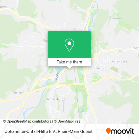 Карта Johanniter-Unfall-Hilfe E.V.