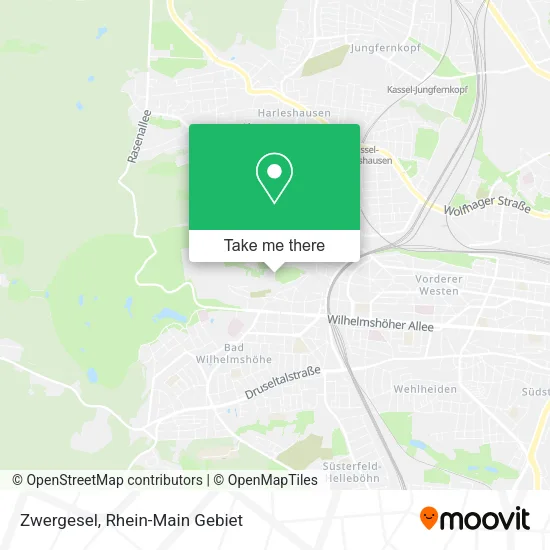 Карта Zwergesel