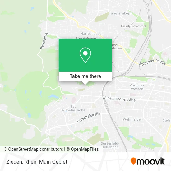 Карта Ziegen