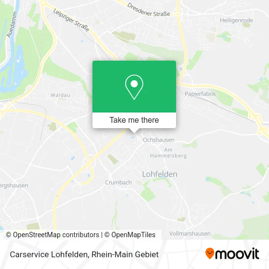 Карта Carservice Lohfelden