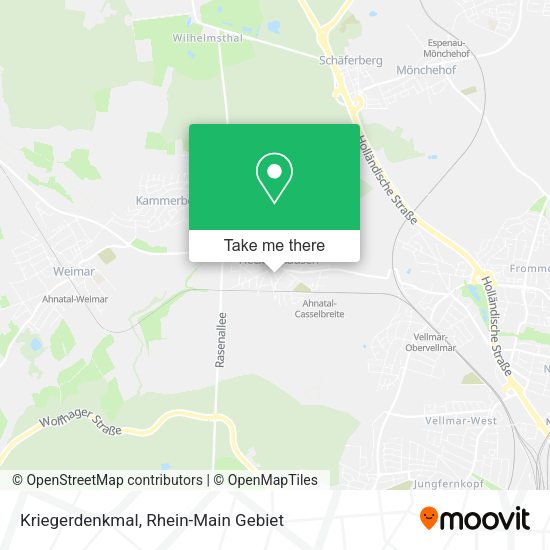 Карта Kriegerdenkmal
