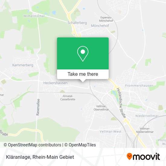 Карта Kläranlage