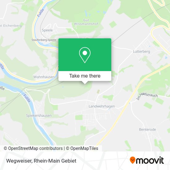 Карта Wegweiser