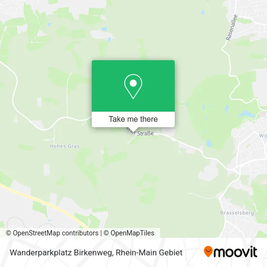 Карта Wanderparkplatz Birkenweg