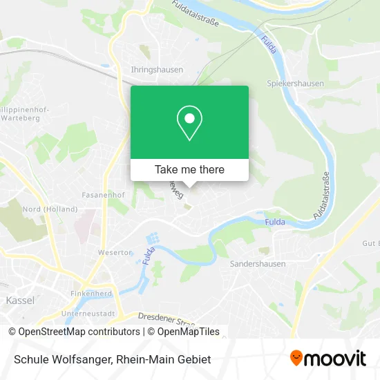 Карта Schule Wolfsanger