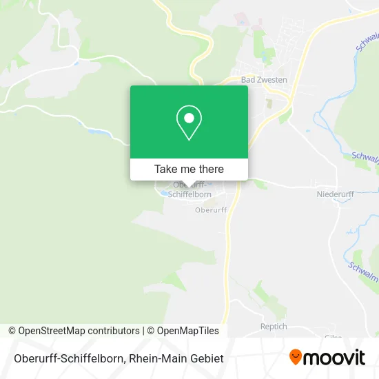 Карта Oberurff-Schiffelborn
