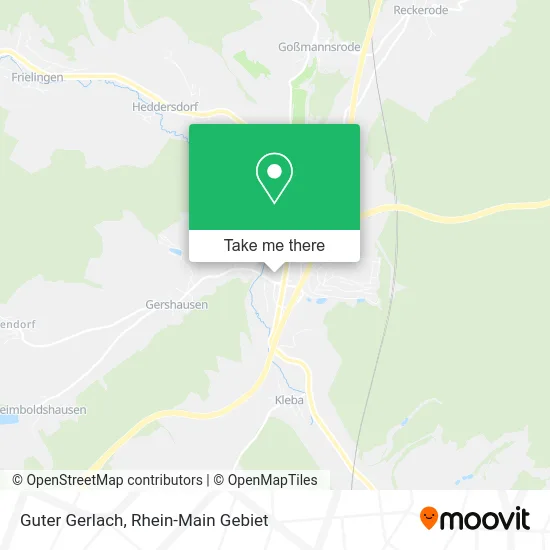 Карта Guter Gerlach