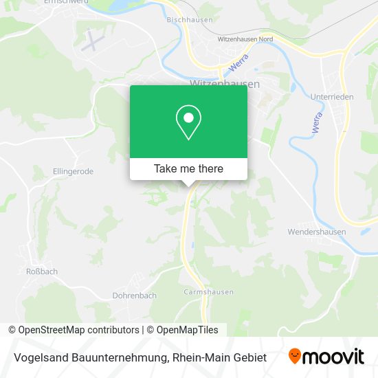 Карта Vogelsand Bauunternehmung