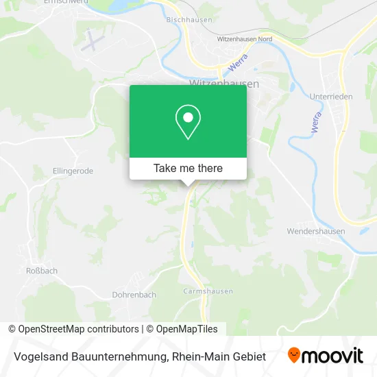 Карта Vogelsand Bauunternehmung