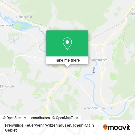 Карта Freiwillige Feuerwehr Witzenhausen