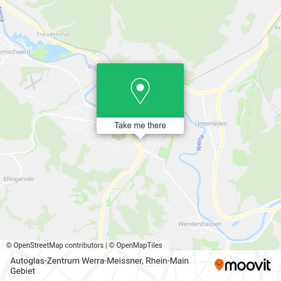 Карта Autoglas-Zentrum Werra-Meissner