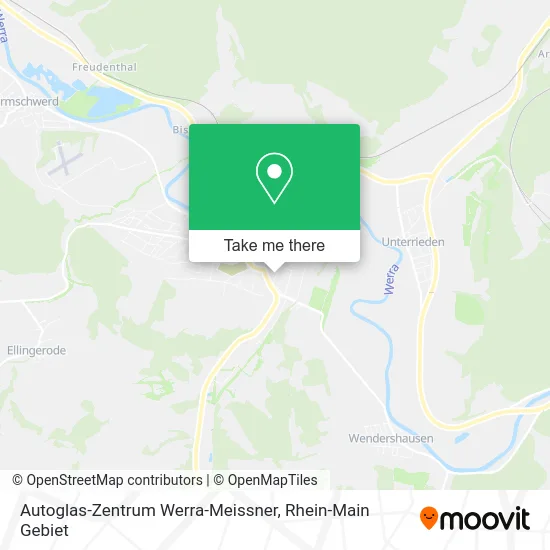 Карта Autoglas-Zentrum Werra-Meissner