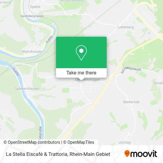 Карта La Stella Eiscafé & Trattoria