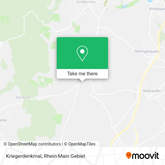 Карта Kriegerdenkmal