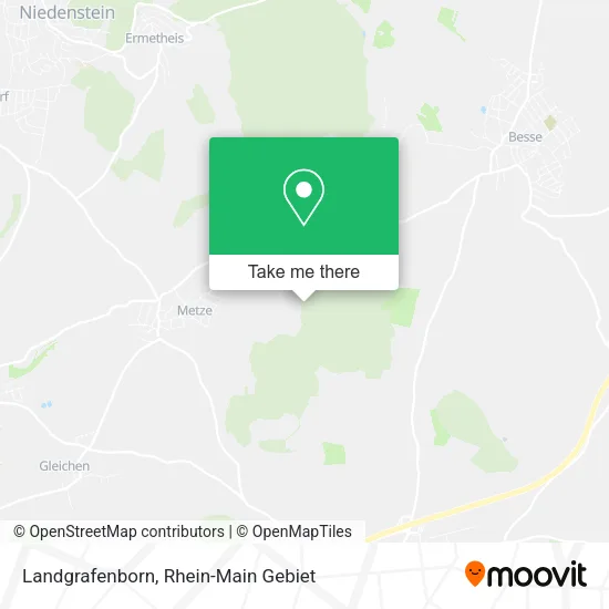 Landgrafenborn map