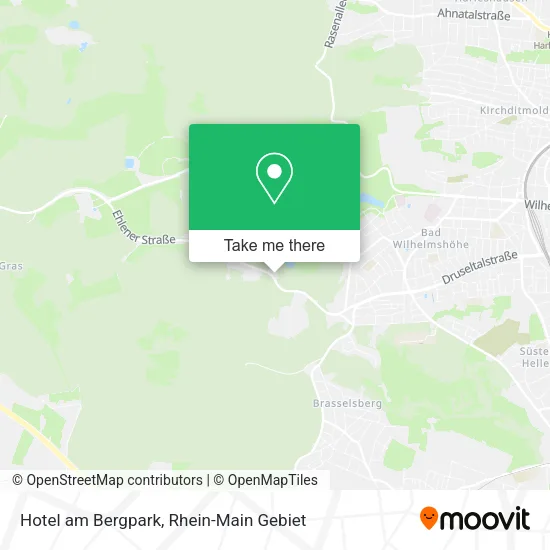 Карта Hotel am Bergpark