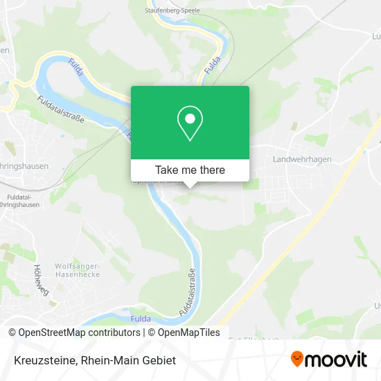 Карта Kreuzsteine