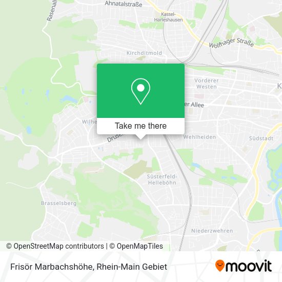 Карта Frisör Marbachshöhe