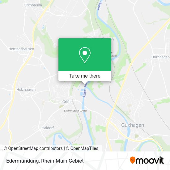 Карта Edermündung