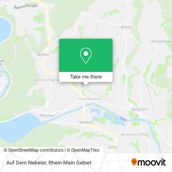 Карта Auf Dem Nebeler