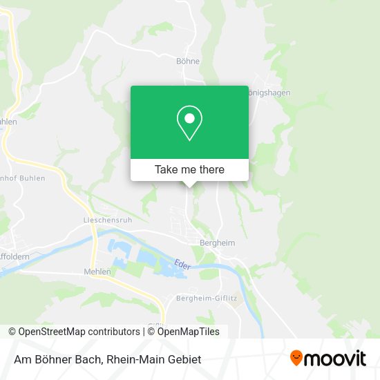 Карта Am Böhner Bach