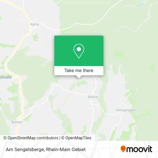 Am Sengelsberge map