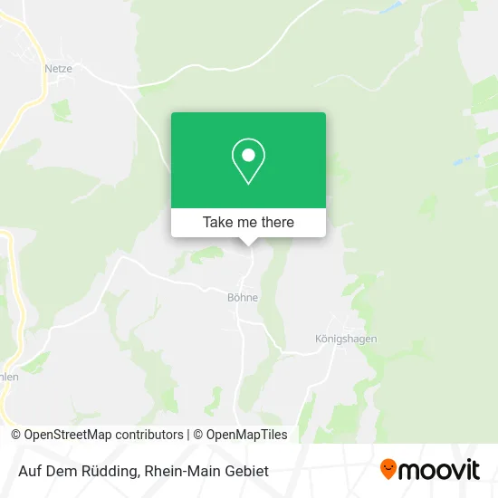 Карта Auf Dem Rüdding