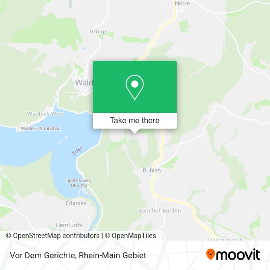 Карта Vor Dem Gerichte