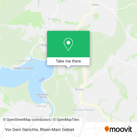 Карта Vor Dem Gerichte