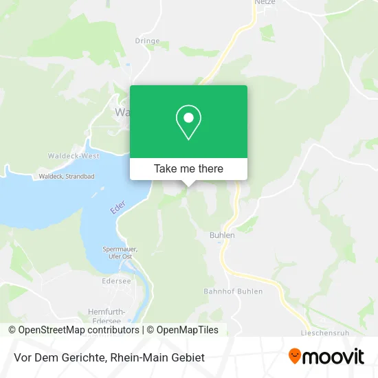 Карта Vor Dem Gerichte
