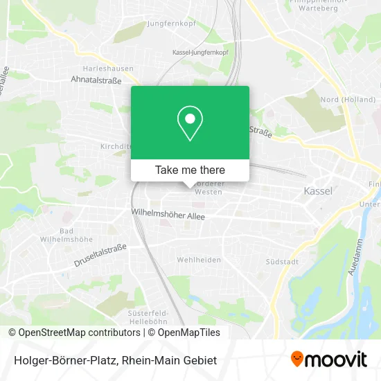 Карта Holger-Börner-Platz