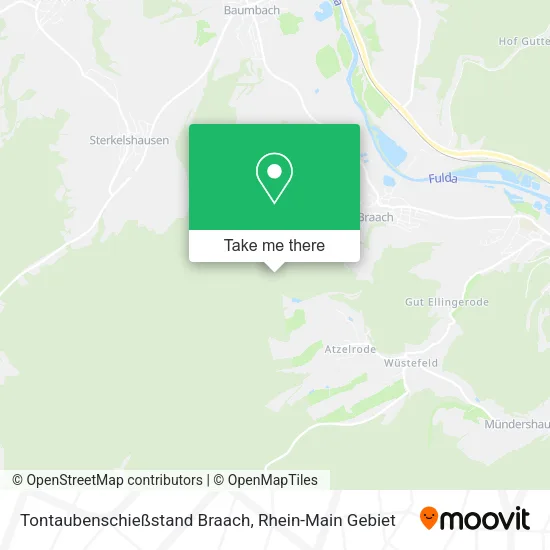 Карта Tontaubenschießstand Braach