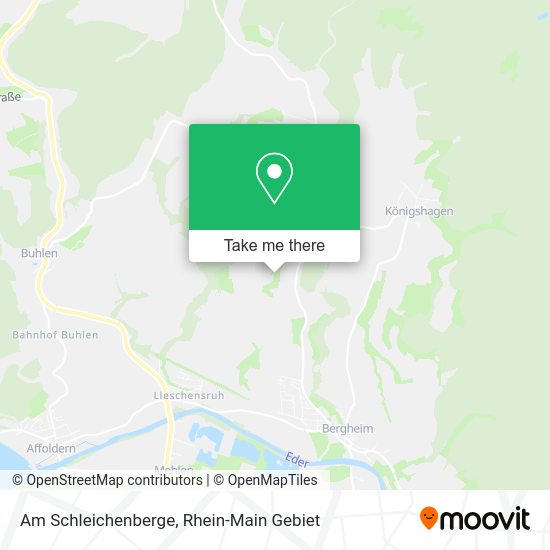 Карта Am Schleichenberge