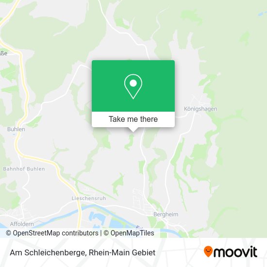 Карта Am Schleichenberge