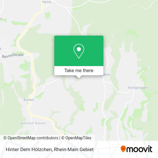 Карта Hinter Dem Hölzchen
