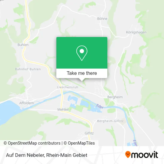 Карта Auf Dem Nebeler