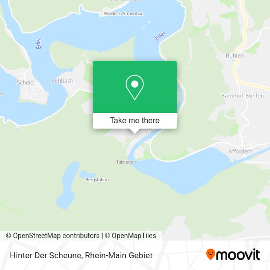 Hinter Der Scheune map