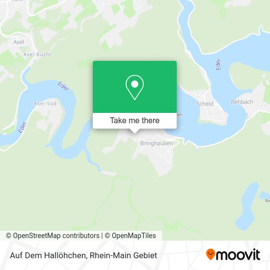 Карта Auf Dem Hallöhchen