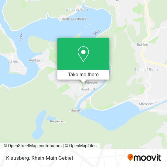 Карта Klausberg