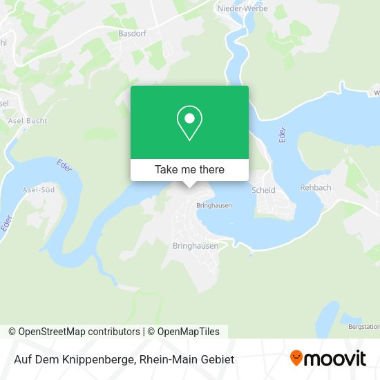 Карта Auf Dem Knippenberge