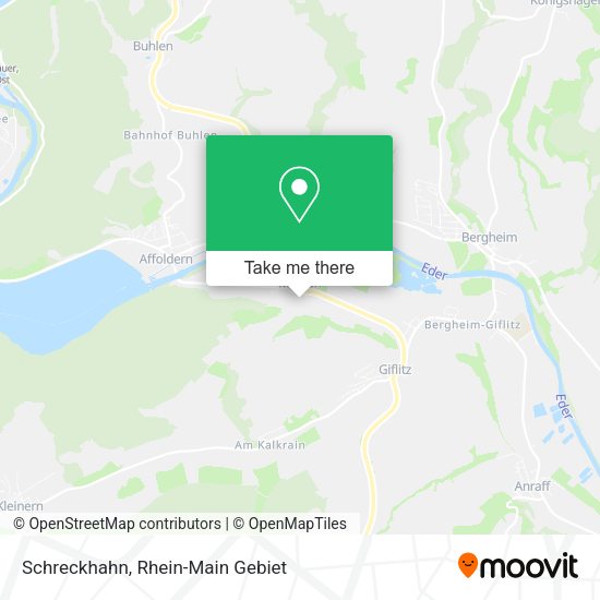 Карта Schreckhahn