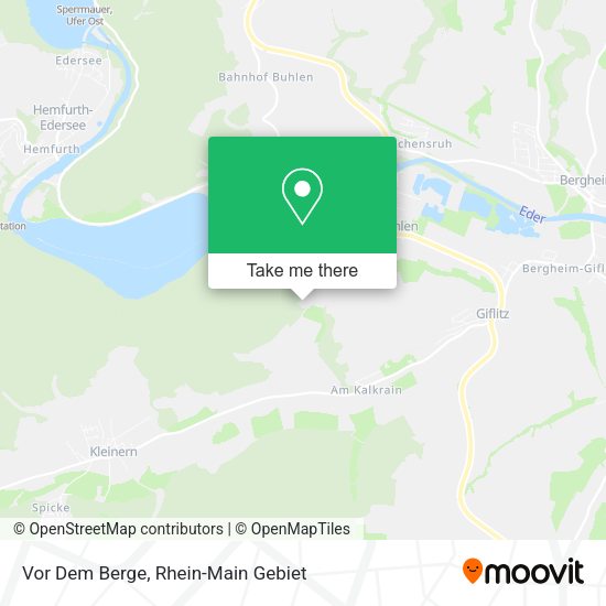 Карта Vor Dem Berge