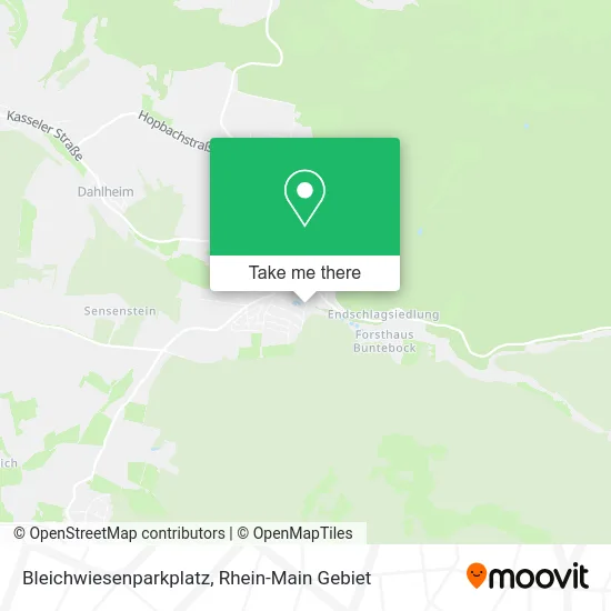 Карта Bleichwiesenparkplatz