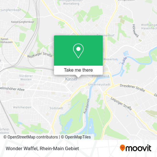 Карта Wonder Waffel