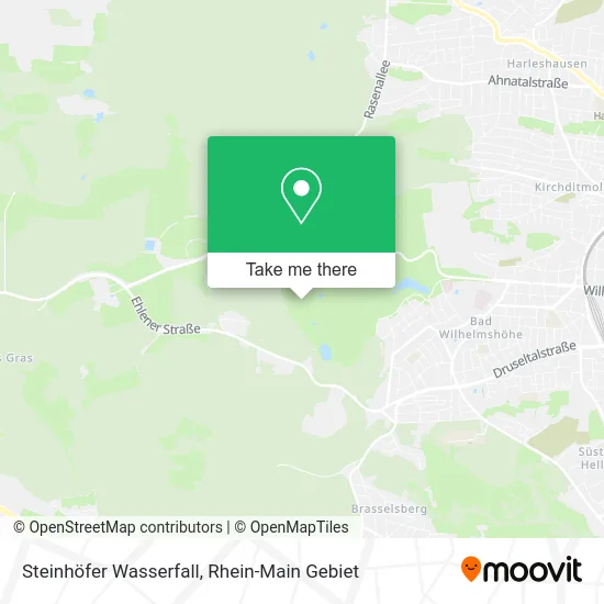 Карта Steinhöfer Wasserfall