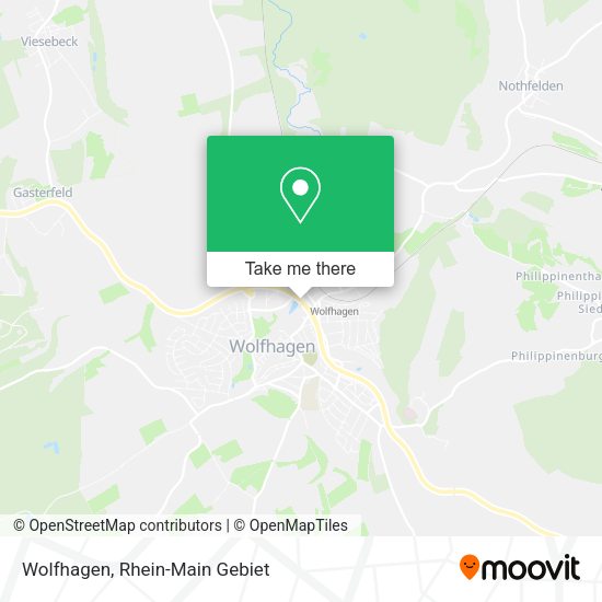 Карта Wolfhagen