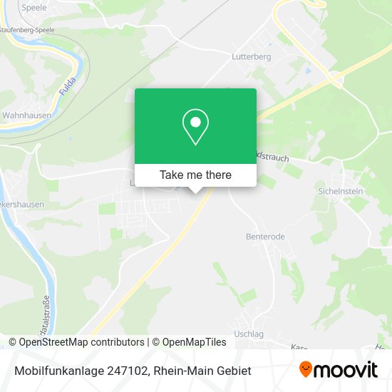 Карта Mobilfunkanlage 247102