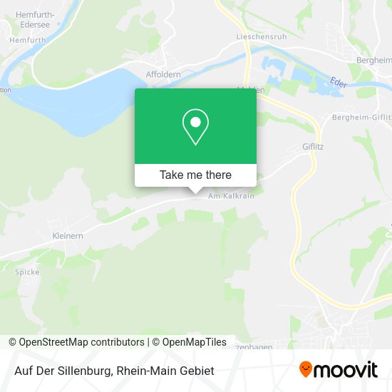 Карта Auf Der Sillenburg