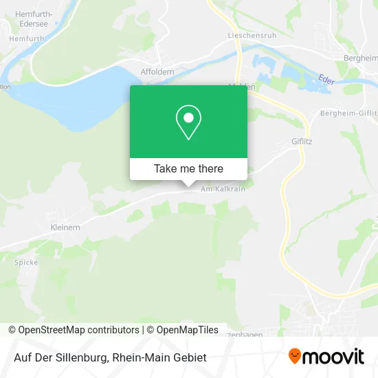 Карта Auf Der Sillenburg